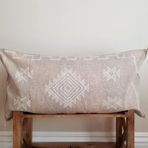 Cactus (Sabra) Silk Moroccan Pillow Cover